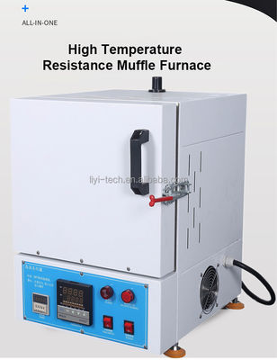Der hohen Temperatur Veraschungslaborelektrischer Grad LIYI des Muffelofen-Ofen-1000C