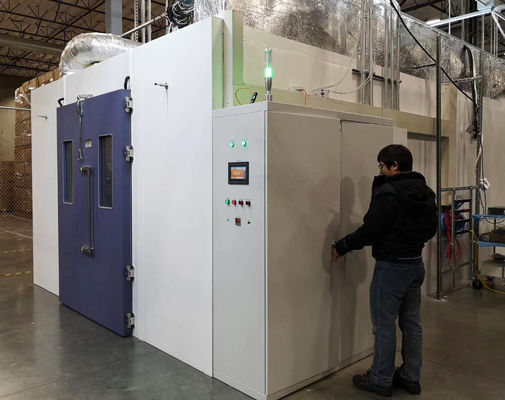 LIYI temperaturgeregelte begehbare Prüfkammer mit hoher Dichtigkeit, elektronischer Alterungstest