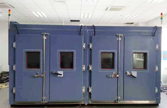 LIYI 2 Kammern Kombinierte begehbare Feuchtigkeitskammer Niedertemperaturkammer